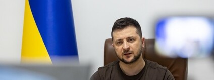 Ukrajinský prezident Volodymyr Zelenskyj Foto: The Presidential Office of Ukraine Wikimeda Commons