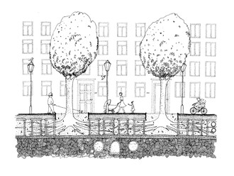 Schéma prokořenitelného boxu