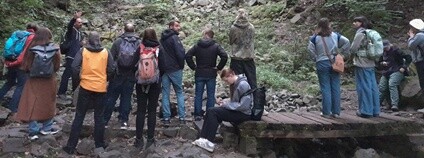 Čeští a němečtí studenti na UJEP Foto: UJEP