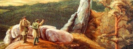 Robert Krumer: Dva poutníci (v kraji Labských pískovců)