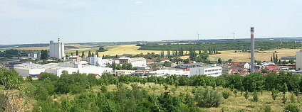 Průmyslová zóna Jih ve Slaném. Šjů Wikimedia Commons