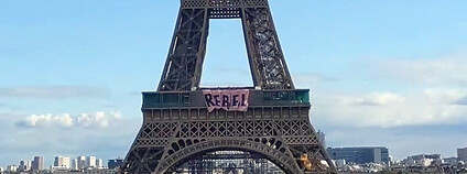 Akce Extinction Rebellion Francie Foto: FB Extinction Rebellion France