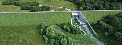 Suchý poldr v Mělčanech Foto: Povodí Labe