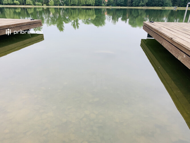 Nový rybník v Příbrami.