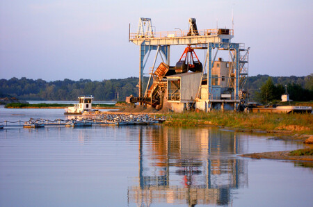 Těžba štěrkopísku