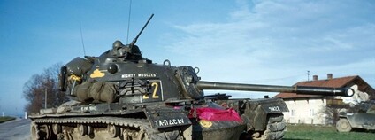 Tank americké armády Foto: Michael Dolan Flickr