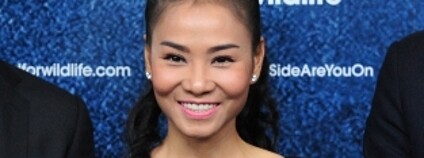 Vietnamská zpěvačka Thu Minh - tvář celosvětové kampaně OSN na záchranu nosorožců a dalších ohrožených druhů Foto: UNEP -The Royal Foundation