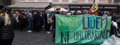 Pochod Univerzity za klima Foto: Univerzity za klima Facebook