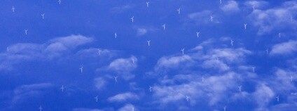 větrná farma Foto: Mike Kniec / Flickr