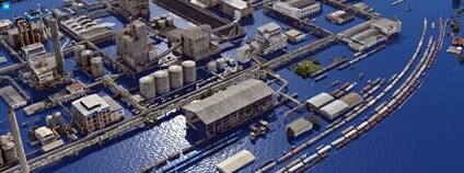 Vizualizace zatopeného areálu Foto: UJEP