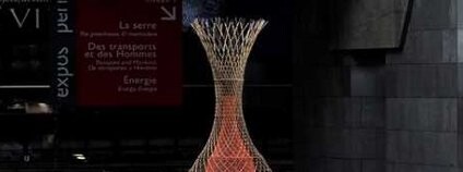 Vodní věž na sklízení vody Foto: WarkaWater / Flickr