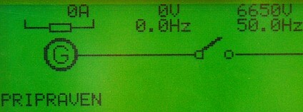 Display kontrolního pultu vodní elektrárny Práčov. Foto: Martin Mach Ondřej/Ekolist.cz Display kontrolního pultu vodní elektrárny Práčov. Foto: Martin Mach Ondřej/Ekolist.cz