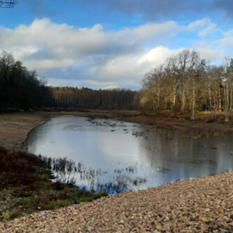 Rekonstrukce historické vodní nádrže Oborák.