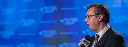 Srbský prezident Aleksandar Vučić Foto: Belgrade Security Forum Flickr