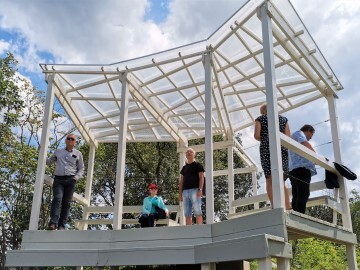 Otevření vyhlídky Vlastimila Cajthamla v Ústí nad Labem.