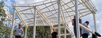 Vyhlídka Vlastimila Cajthamla v Ústí nad Labem Foto: Statutární město Ústí nad Labem