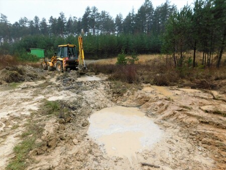 V ledenické pískovně vznikly nové tůně.