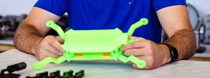 Multifunkční dron Foto: Agronomická fakulta MENDELU (MZLU, VŠZ) / Facebook