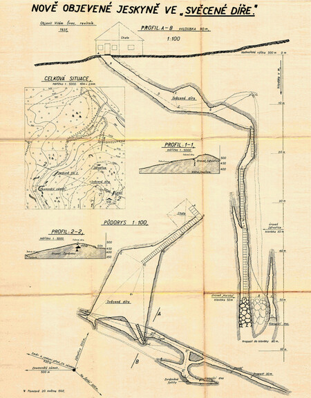 Meislova mapa z roku 1937.