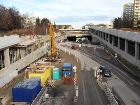 Odhlučníme po dobudování. Stavba městského kruhu v Brně Odhlučníme po dobudování. Stavba městského kruhu v Brně
