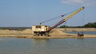 Těžba písku v ve Svatobořicích-Mistříně