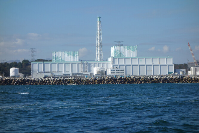 Jaderná elektrárna Fukušima v roce 2014.