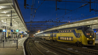 Vlakové nádraží v Eidhovenu.