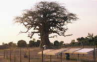 Solární panely v Africe