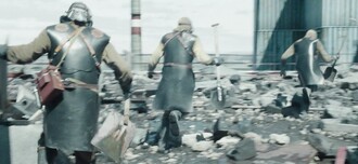 Podobná situace zobrazená v seriálu Černobyl (zdroj HBO).