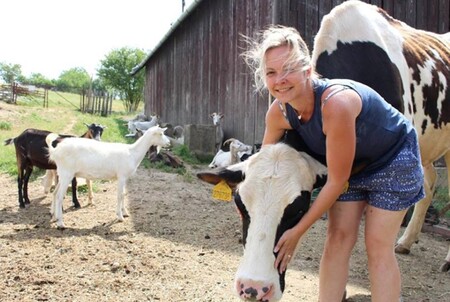 Na farmě U mlsné kozy v Želešicích na Brněnsku začínala Barbora Filípek Spitzová před pěti lety sama.