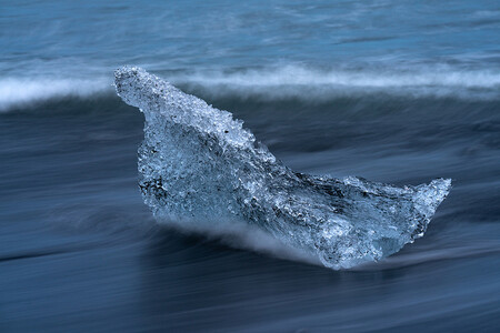 Ledovou kru odneslo moře, když na ní pro fotografii pózovala paní z Texasu.