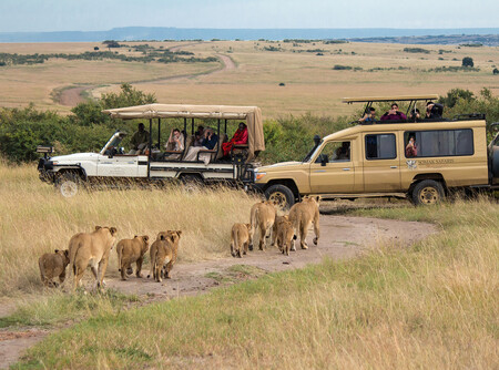 Ekoturistika znamená pro Masaje ztrátu domova. Na fotkách to ale vidět není. Ilustrační snímek