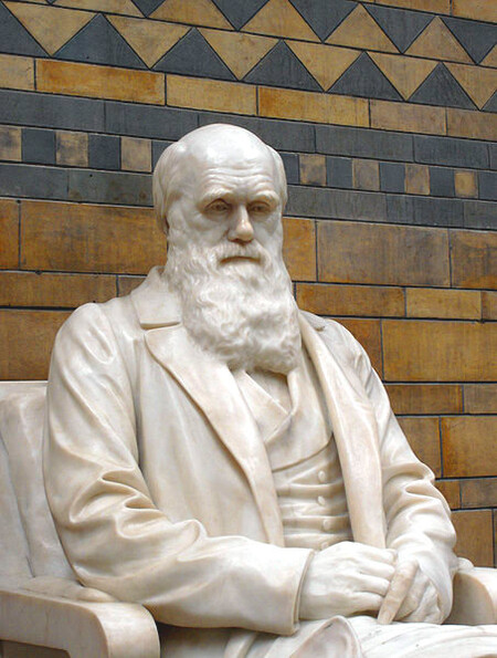 Co by na to řekl Darwin? (Zde jeho socha v londýnském Natural History Museum). Co by na to řekl Darwin? (Zde jeho socha v londýnském Natural History Museum).