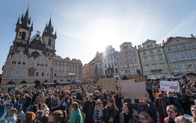 Na ilustračním snímku protest Fridays for Future v roce 2019.