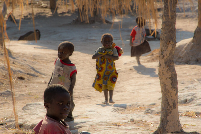 Rapidní populační růst se odehrává a do konce tohoto století bude odehrávat v Africe, převážně subsaharské. Na ilustračním snímku děti v Zambii.