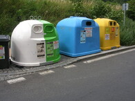 kontejnery na tříděný odpad