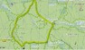 Žlutě vyznačená je oblast II. donedávna bezzásahové zóny NP Šumava, do níž jsou vnořené bezzásahové I. zóny.