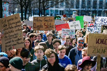 Demonstrace středoškoláků jsou v Německu zdaleka nejhojnějšími. Ilustrační snímek.
