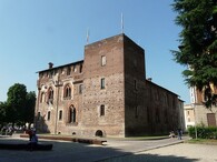 Castello Visconteo v italském městě Abbiategrasso.