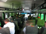 Autobus v Mexiku.