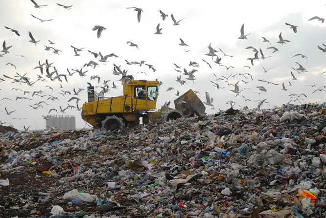 Nová legislativa od ledna příštího roku zásadním způsobem omezuje skládkování odpadu, ilustrační snímek.