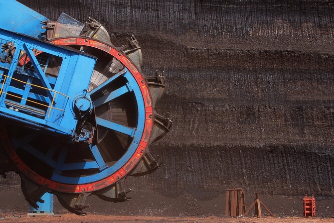 Hnědouhelný důl Nástup Tušimice, ilustrační snímek.