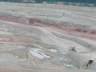 Kaolinový důl v Horní Bříze