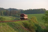 Vlak v Bílých Karpatech