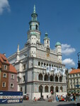 Historická radnice v Poznani.
