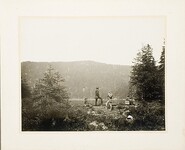 Jindřich Eckert: Čertovo jezero ze souboru Upomínka na Šumavu, 1880-82