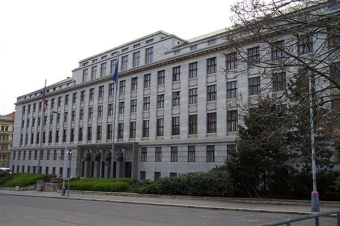 Ministerstvo zemědělství v Praze. Ministerstvo zemědělství v Praze.