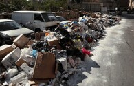 Bejrút odpady na ulici