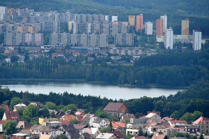Velký Bolevecký rybník v Plzni.