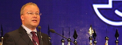 Ministr životního prostředí Tomáš Chalupa při svém projevu na konferenci Rio+20. Foto: Jan Stejskal / Ekolist.cz